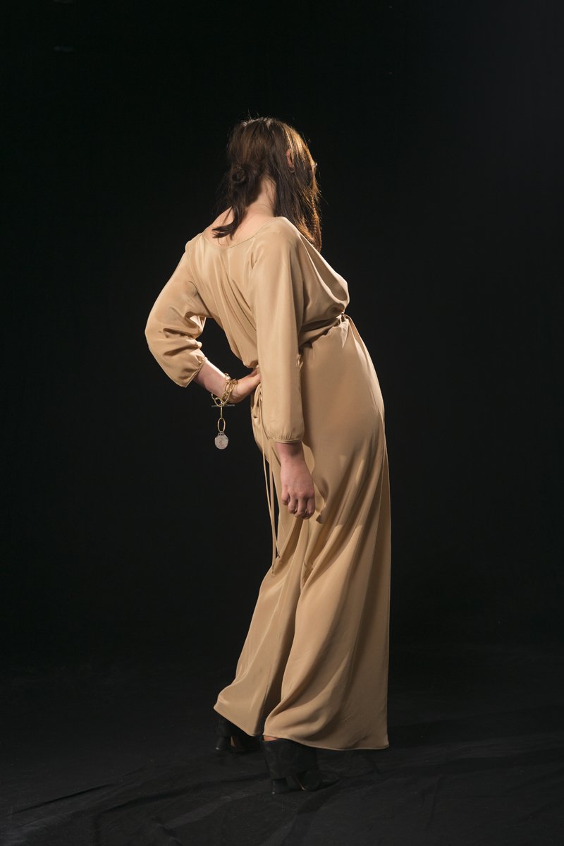 Discotheque Romper Hazelnut