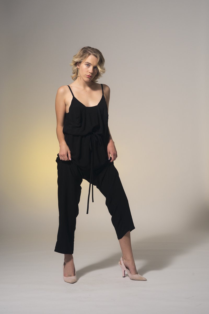 Festival Romper Black