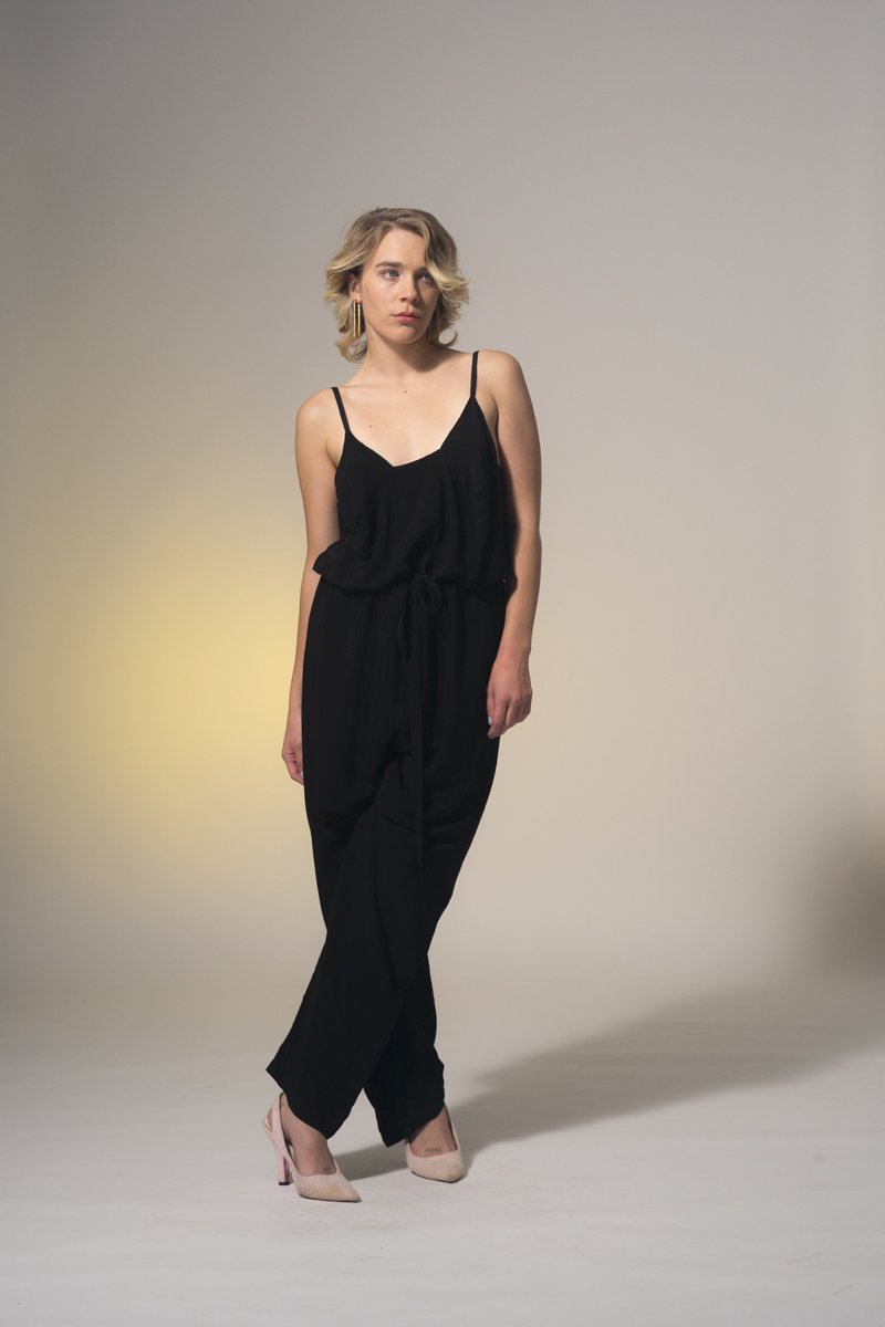 Festival Romper Black