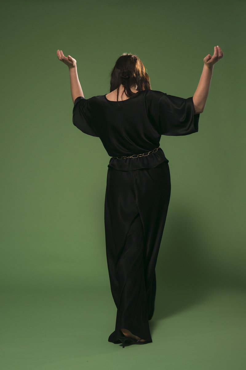 Max Factor Trouser Black Gloss