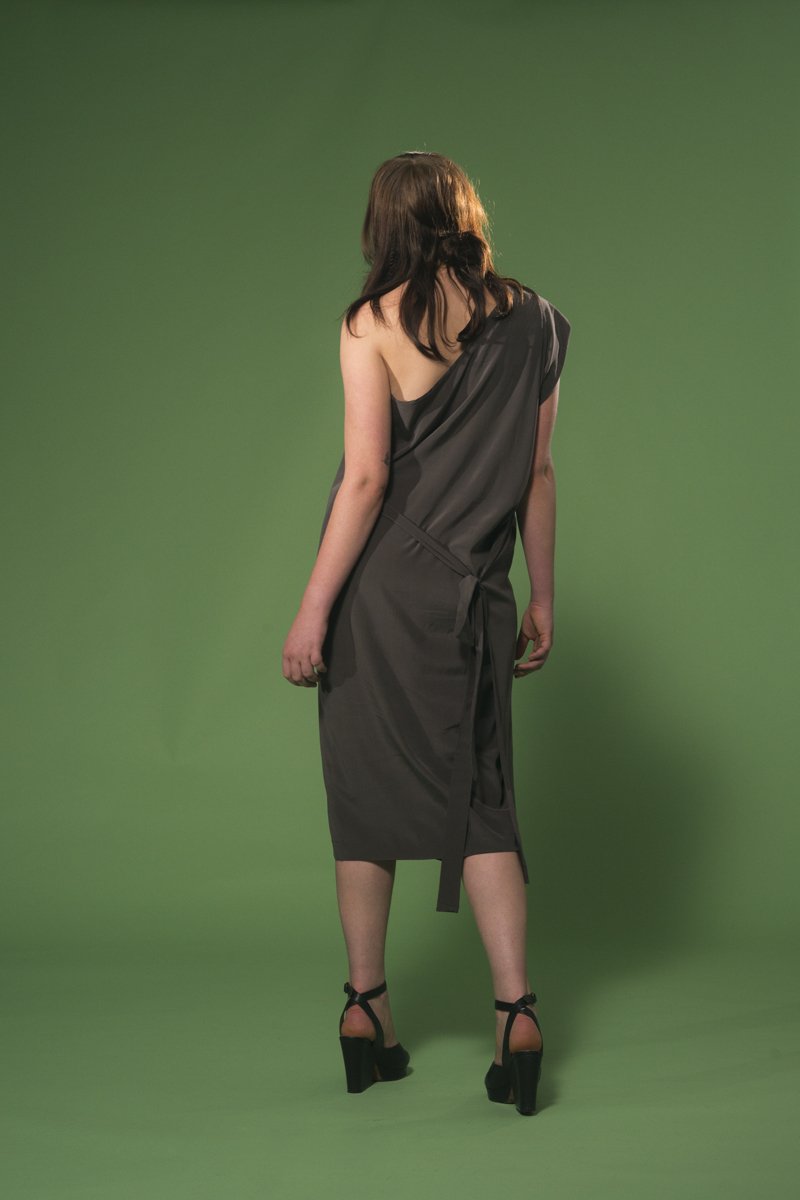Pentimento Dress Slate