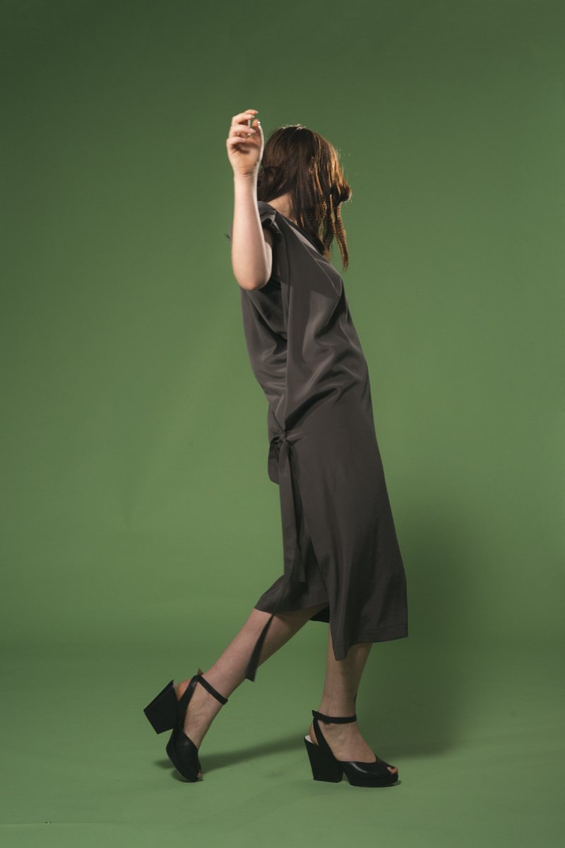 Pentimento Dress Slate