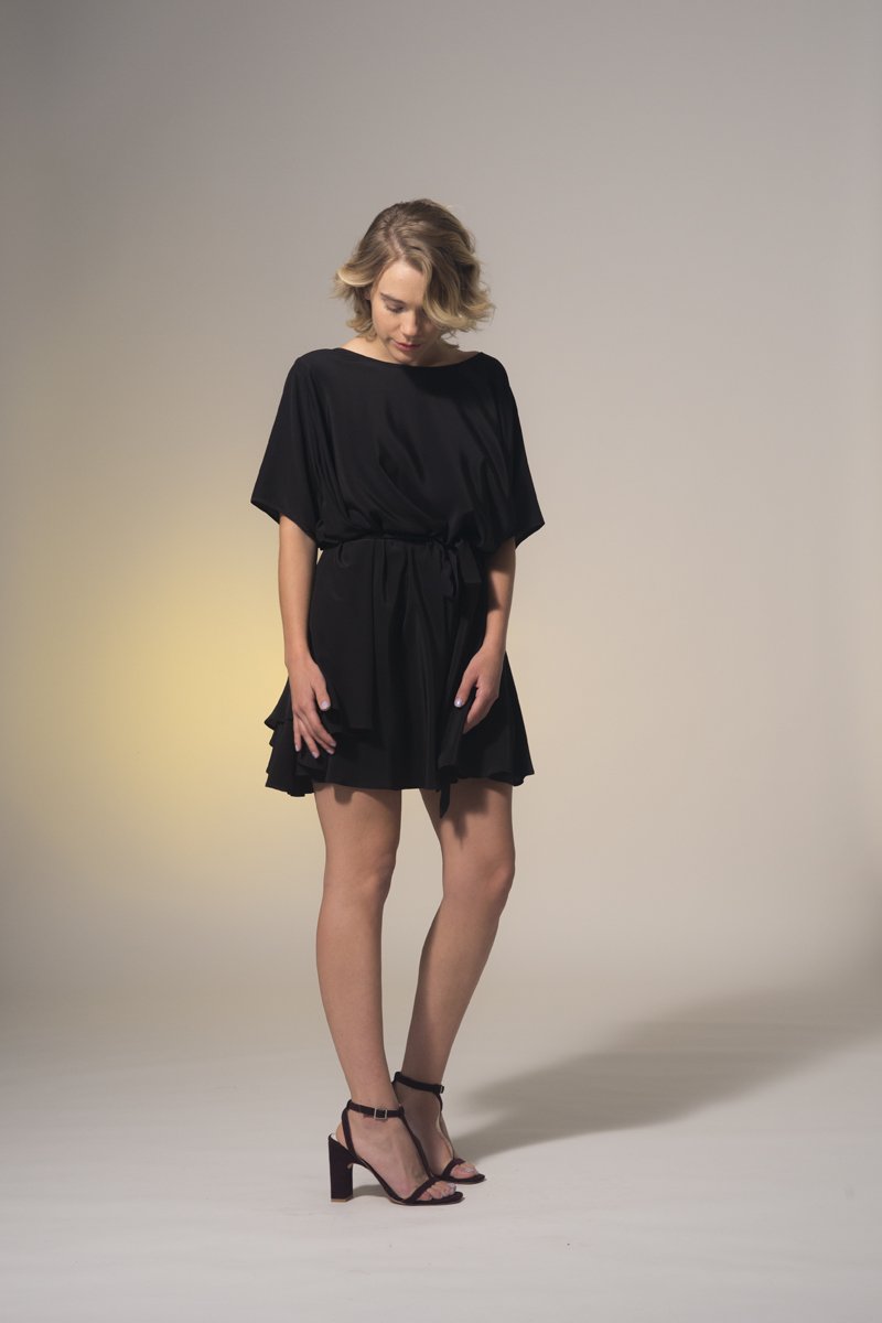 Rise Dress Black