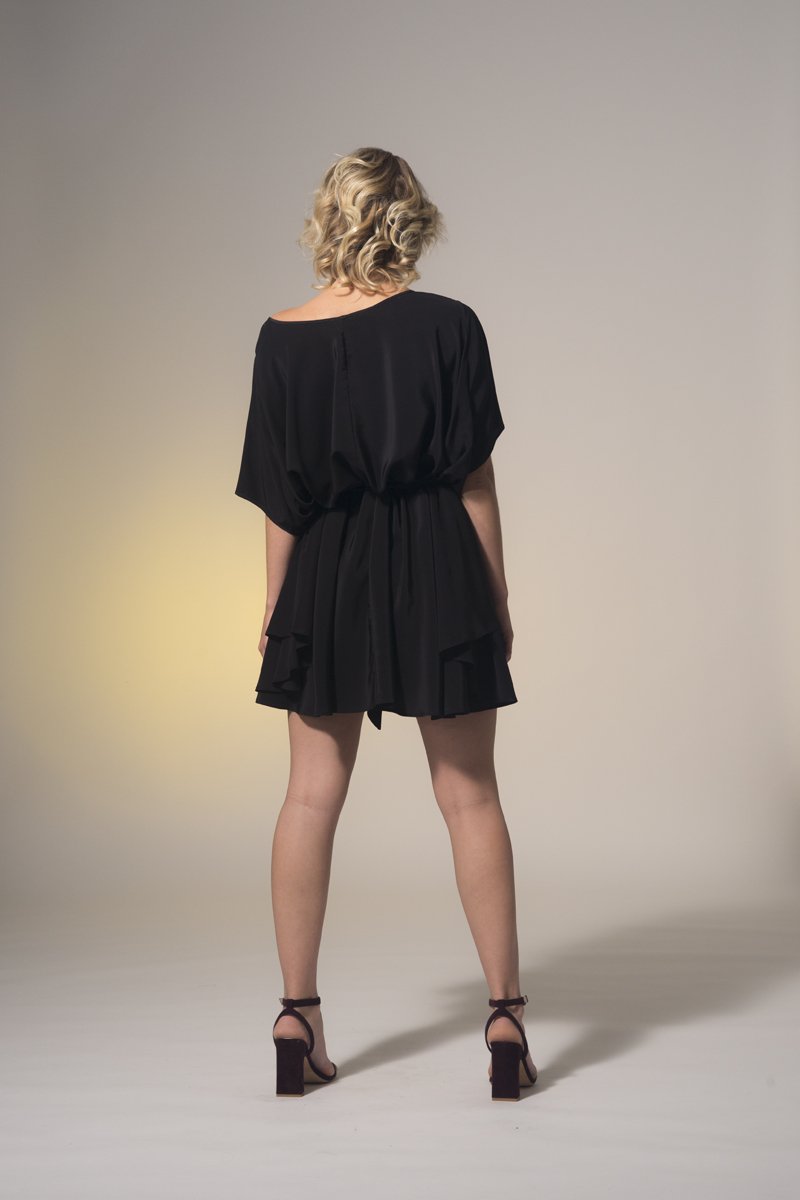 Rise Dress Black