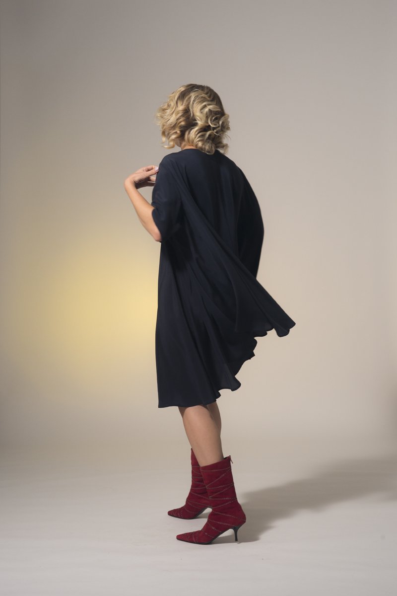 Rise Dress Navy