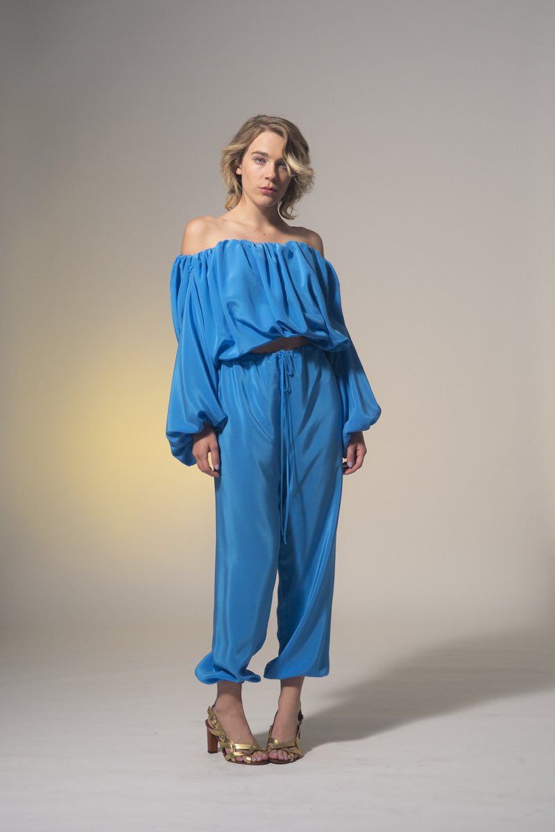 Rosebud Top Cinderella Blue