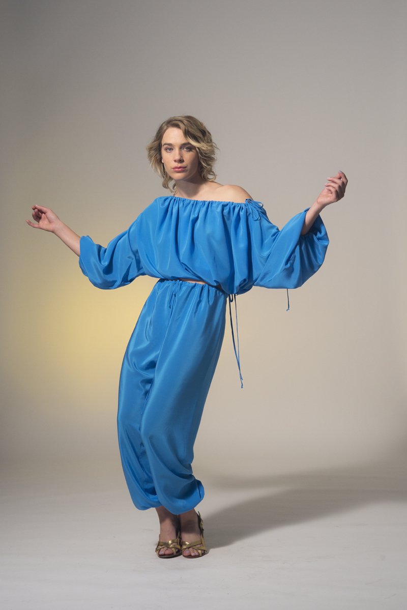 Paris is Burning Trouser Cinderella Blue