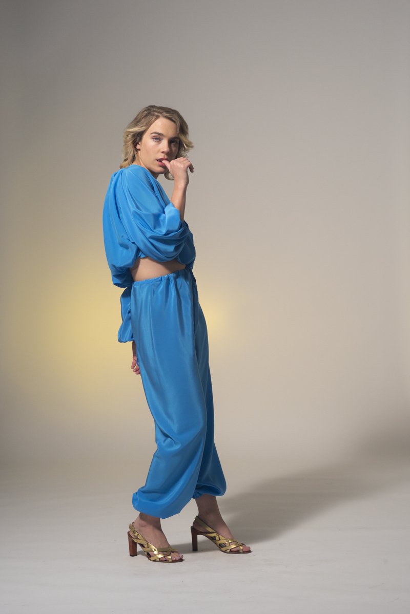 Rosebud Top Cinderella Blue