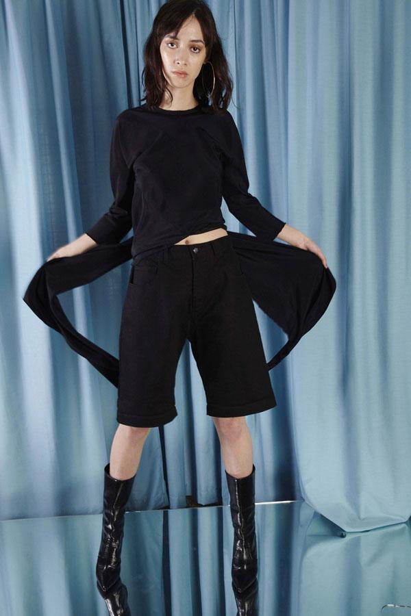 Ballet Sash Top Black