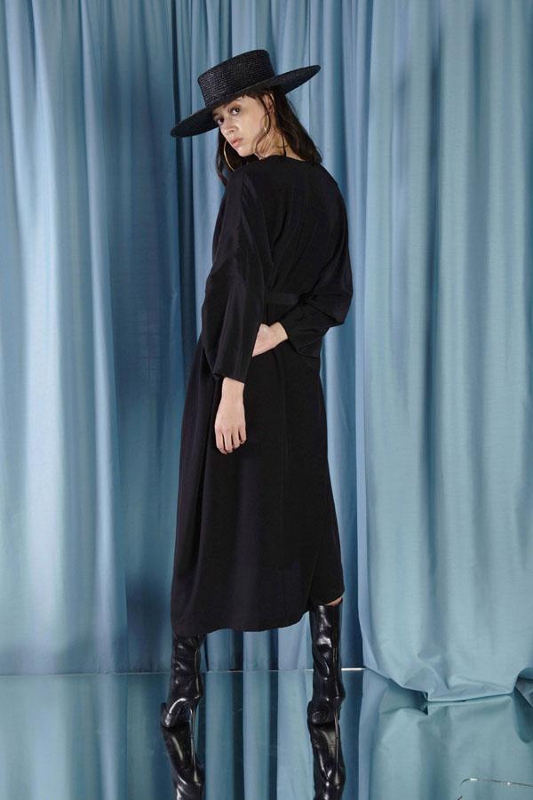 Diamond Star Robe Black