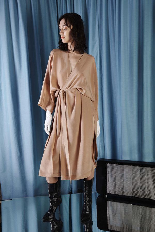 Dusk Til Dawn Robe Hazelnut