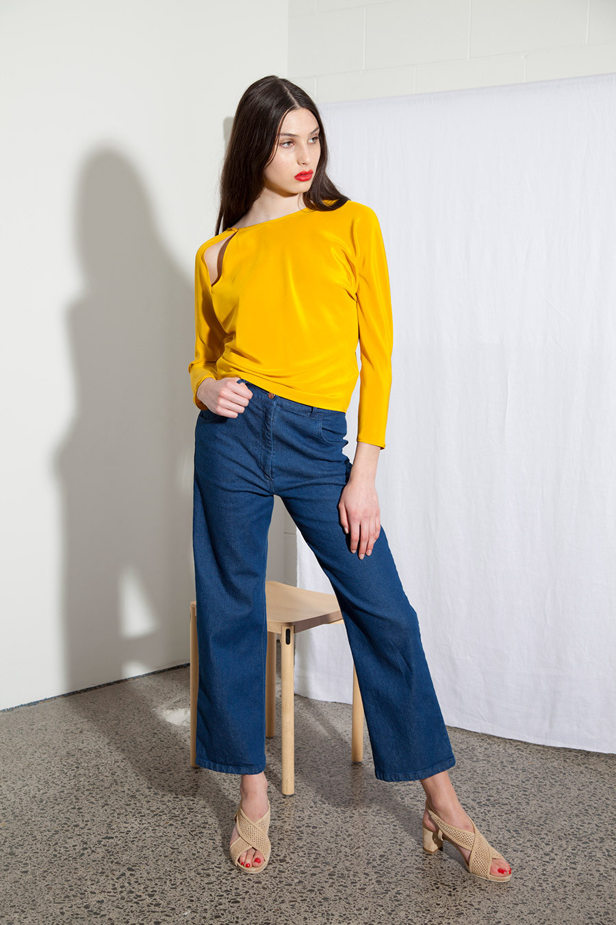 Interlude Top Kowhai ~SALE~