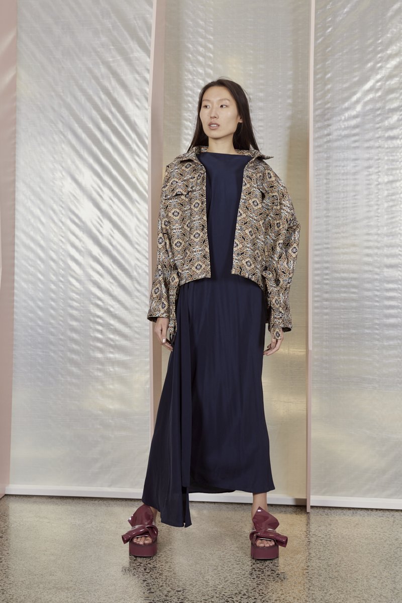 Reverb Jacket Kilim Jacquard