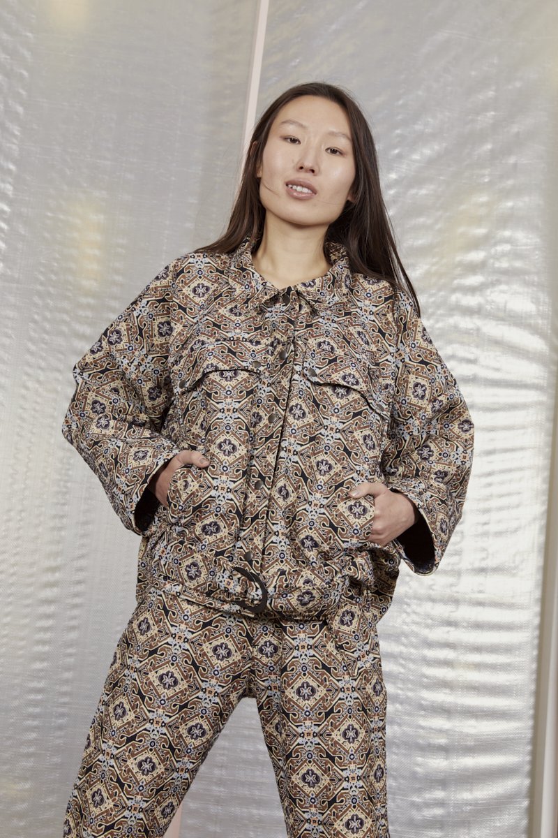 Reverb Jacket Kilim Jacquard