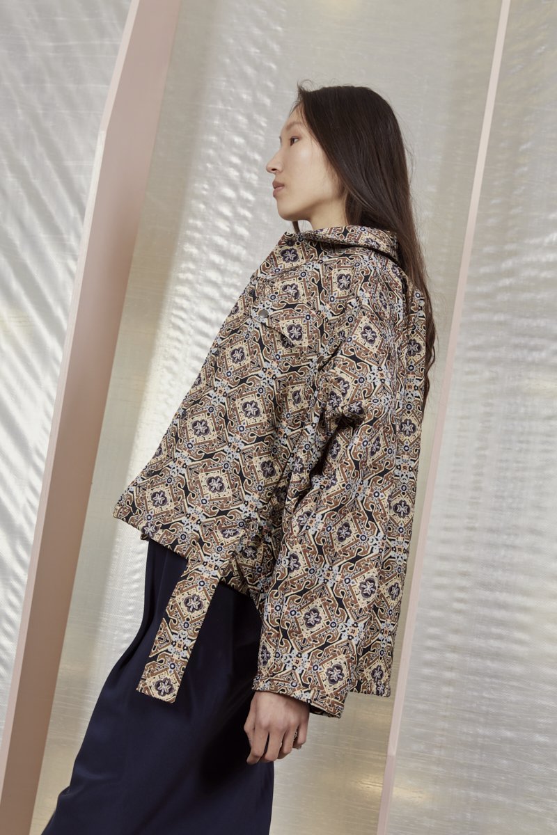 Reverb Jacket Kilim Jacquard